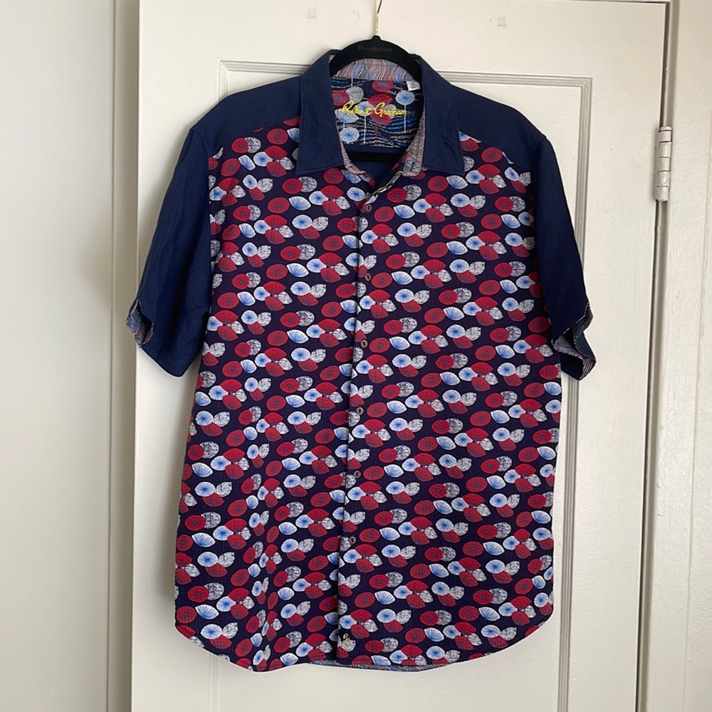Robert Graham button down shirt, size XL
